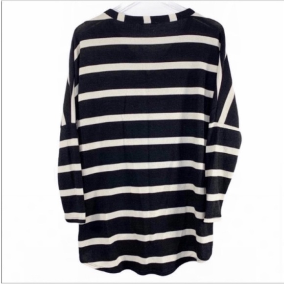 12 PM BY MON AMI striped tunic top S - Picture 6 of 8